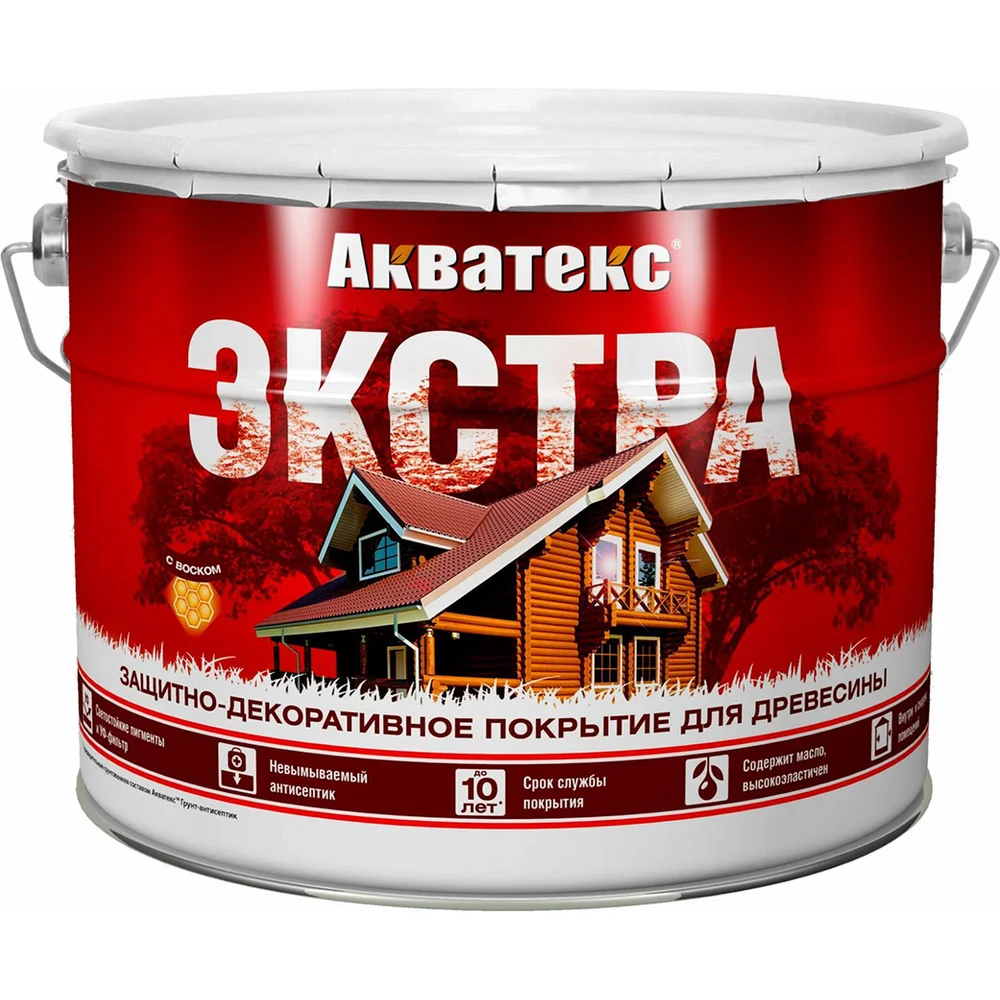 Защитно-декоративное покрытие АКВАТЕКС акватекс-экстра 259784