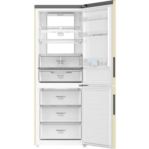 Холодильник двухкамерный HAIER C4F744CCGU1 инверторный, бежевый