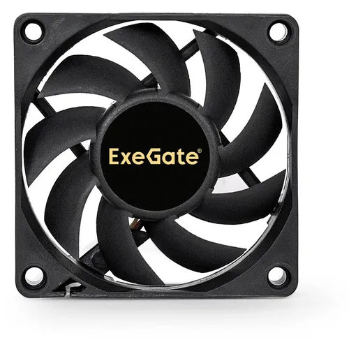 Вентилятор EXEGATE EX253944RUS 60мм, 3-pin, 2500об/мин, 20.5 дБ, черный, OEM