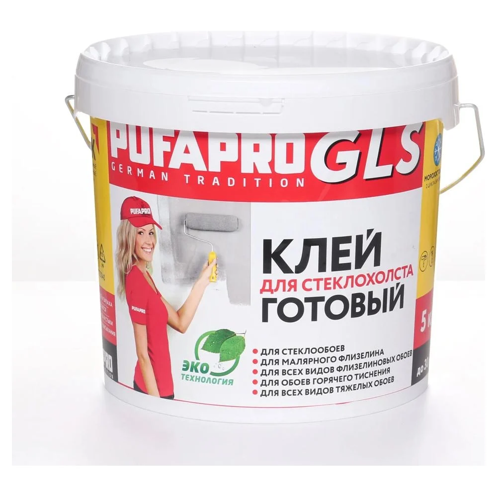Клей для стеклообоев Pufas GLUTOLIN GLS 775040