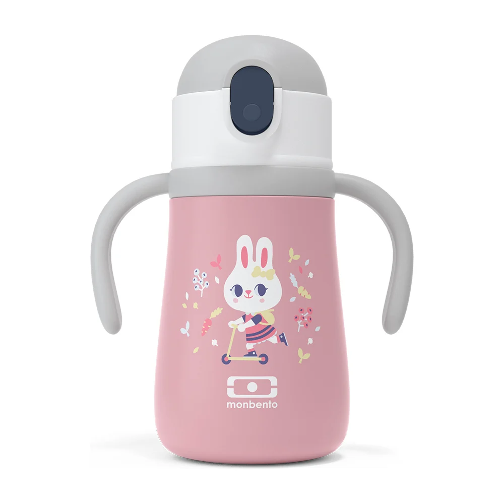 Детский термос Monbento MB Stram 360 мл pink Bunny 37224011