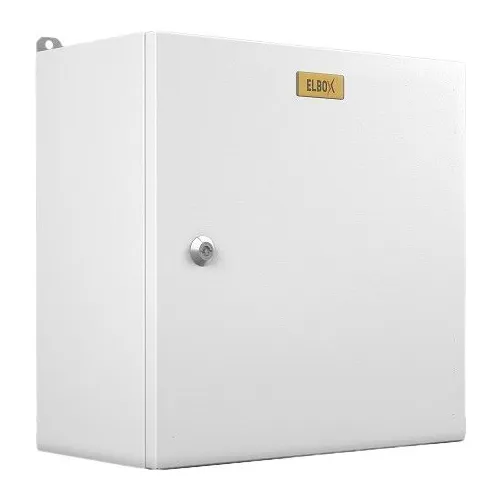 Шкаф электротехнический ELBOX EMW-500.500.250-1-IP66, одностворчатый, настенный, 500х500х250 мм
