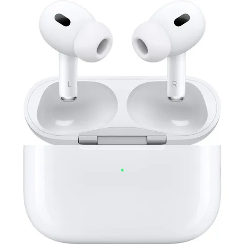 Наушники Apple AirPods Pro 2 2023 A3047/A3048/A2968, Bluetooth, внутриканальные, белый [mtjv3hn/a]