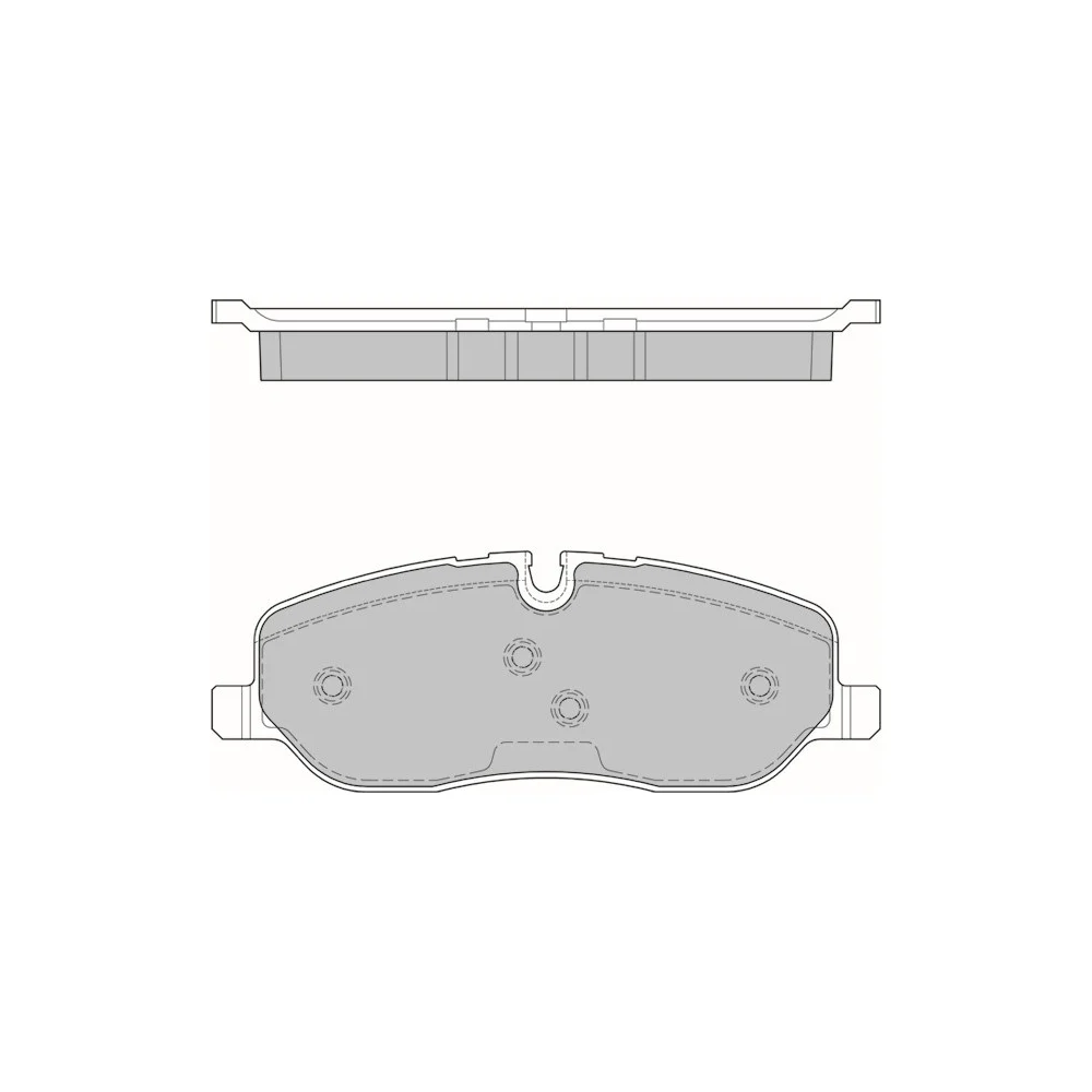 Дисковые тормозные колодки Avantech AV211 104535