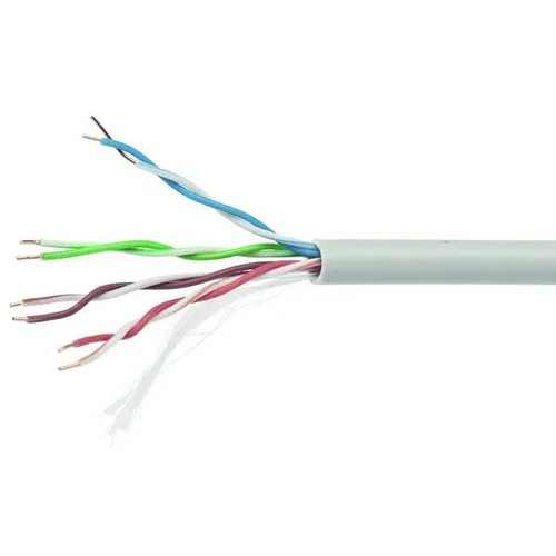 Кабель CABLEXPERT UPC-5040E-SOL UTP, кат.5E, 305м, 4 пары, одножильный, серый