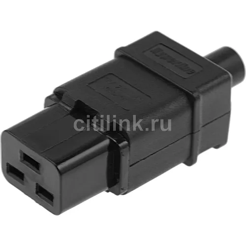 Вилка Hyperline (CON-IEC320C19) (упак.:1шт)