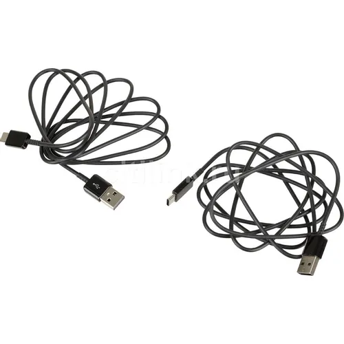 Кабель Samsung EP-DG930MBRGRU, USB Type-C (m) - USB (m), 1.5м, черный, 2