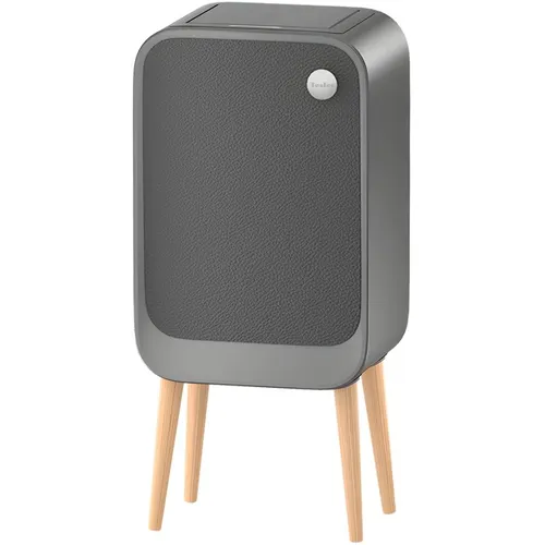 Ведро для мусора TESLER STB-2013, 20л, металл, прямоугольная, сенсорная крышка, серый