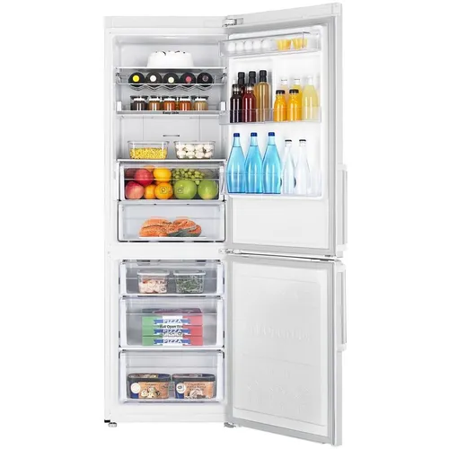 Холодильник двухкамерный Samsung RB33J3515WW/EF инверторный, белый