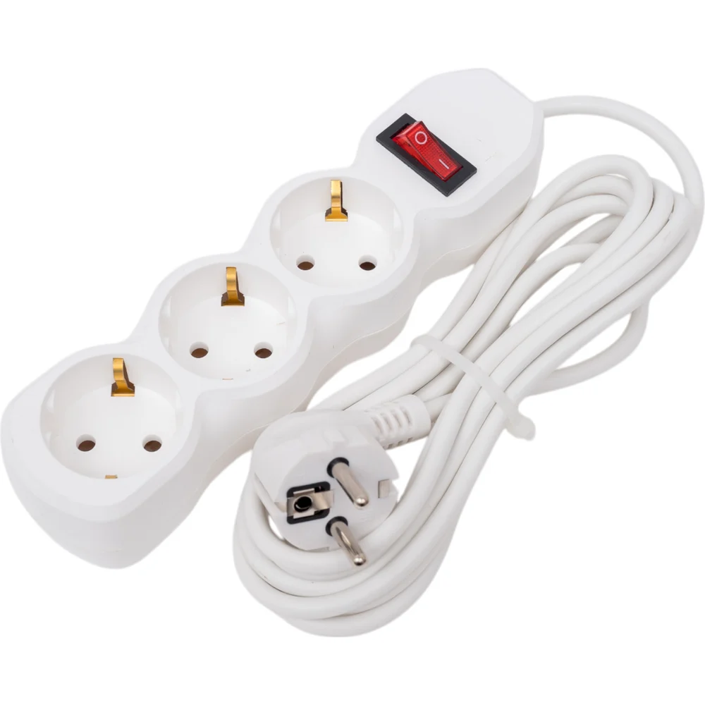 Удлинитель КОСМОС YKsm3m-3g-Z-V(10A)P