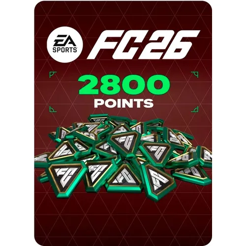 Пополнение игровой валюты ELECTRONIC ARTS EA Sports FC 26: 2800 FC Points, регион: Россия, Весь мир