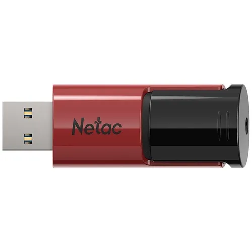 Флешка USB NETAC U182 32ГБ, USB3.2, красный и черный [nt03u182n-032g-32re]
