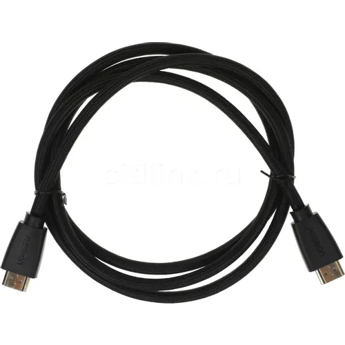 Кабель аудио-видео UGREEN HD118, HDMI (m) - HDMI (m), 1.5м, черный [40409]