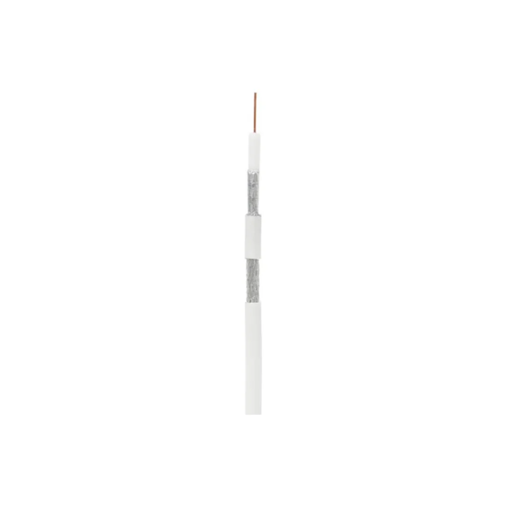 Одножильный коаксиальный кабель NETLAN RG-6 UEC-C2-32123A-WT-3