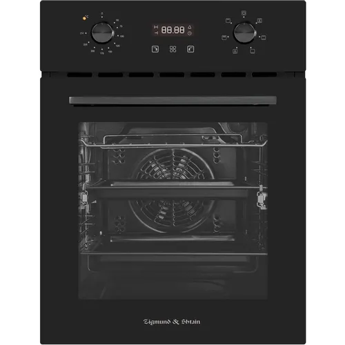 Духовой шкаф электрический ZIGMUND & SHTAIN E 145 B, 50л, дверца с 3 стеклами, черный