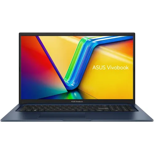 Ноутбук ASUS Vivobook 17 X1704VA-AU1108, 17.3", IPS, Intel Core 7 150U 1.8ГГц, 10-ядерный, 16ГБ DDR5, 512ГБ SSD, Intel Graphics, без операционной системы, синий [90nb13x2-m00mu0]