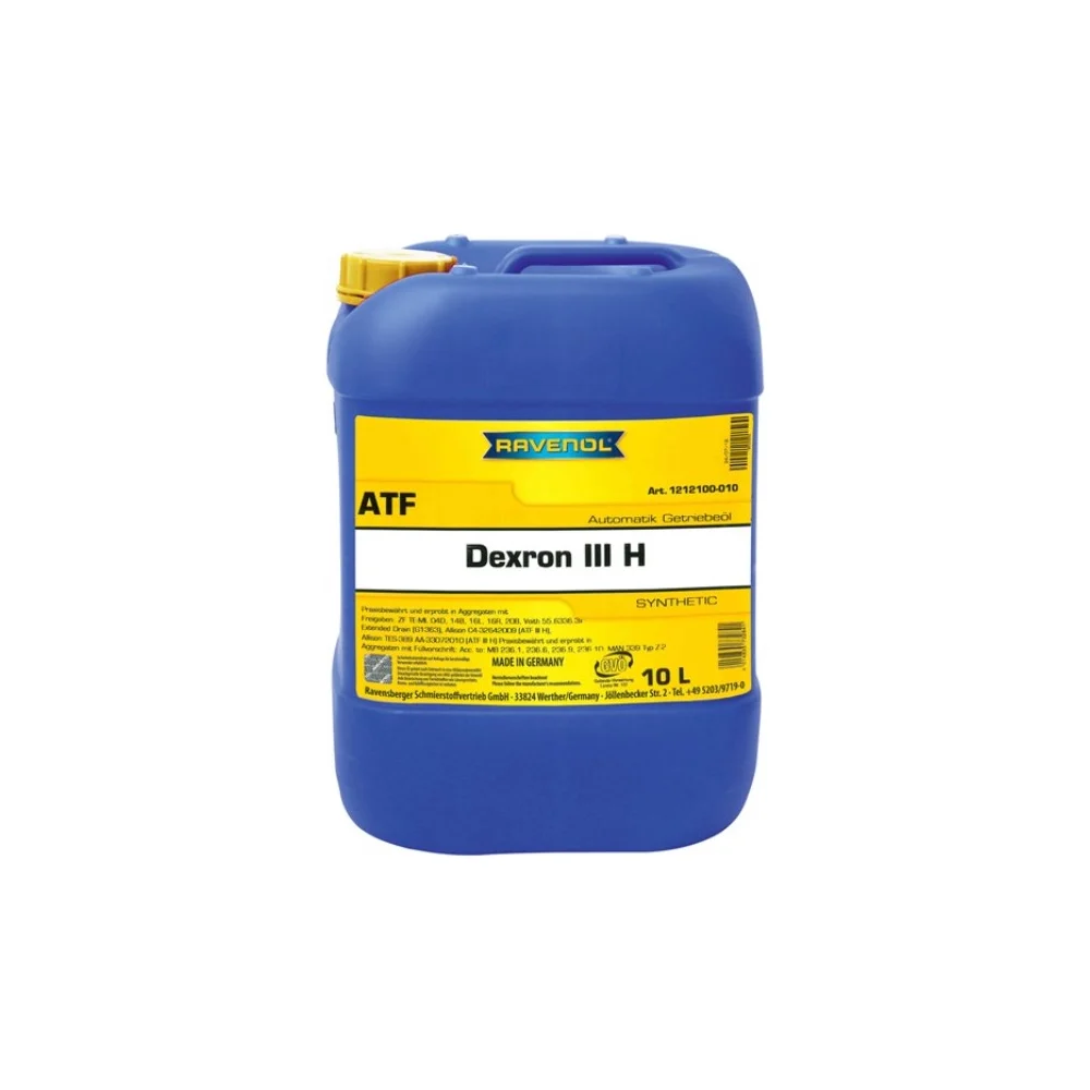 Трансмиссионное масло RAVENOL ATF Dexron III H 1212100-010-01-999