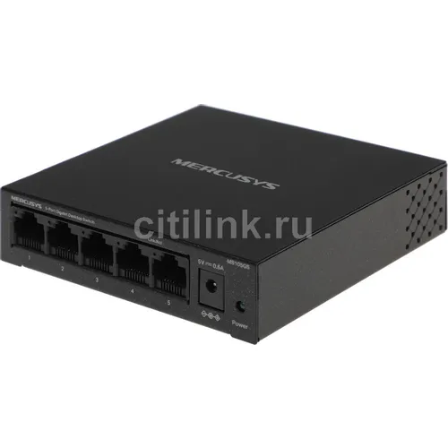 Коммутатор MERCUSYS MS105GS, неуправляемый