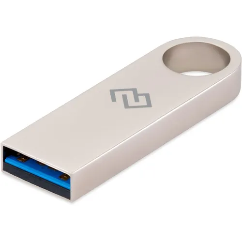 Флешка USB Digma DRIVE3 128ГБ, USB3.0, серебристый [dgful128a30sr]