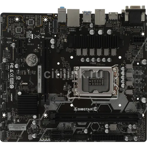 Материнская плата Biostar B760MX2-E, Socket LGA 1700, Intel B760, mATX, Ret