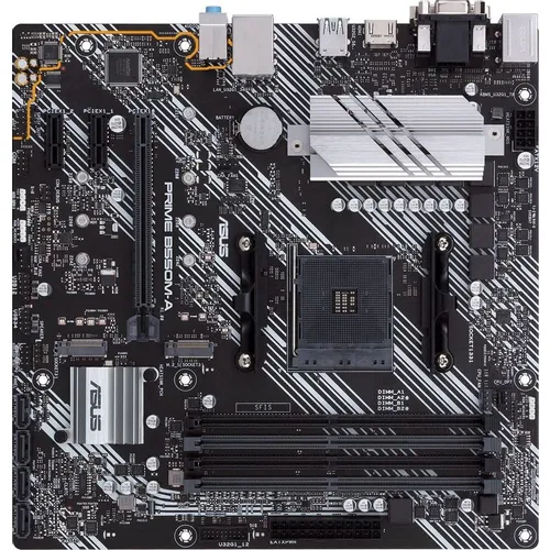 Материнская плата ASUS PRIME B550M-A/CSM, Socket AM4, AMD B550, mATX, Ret
