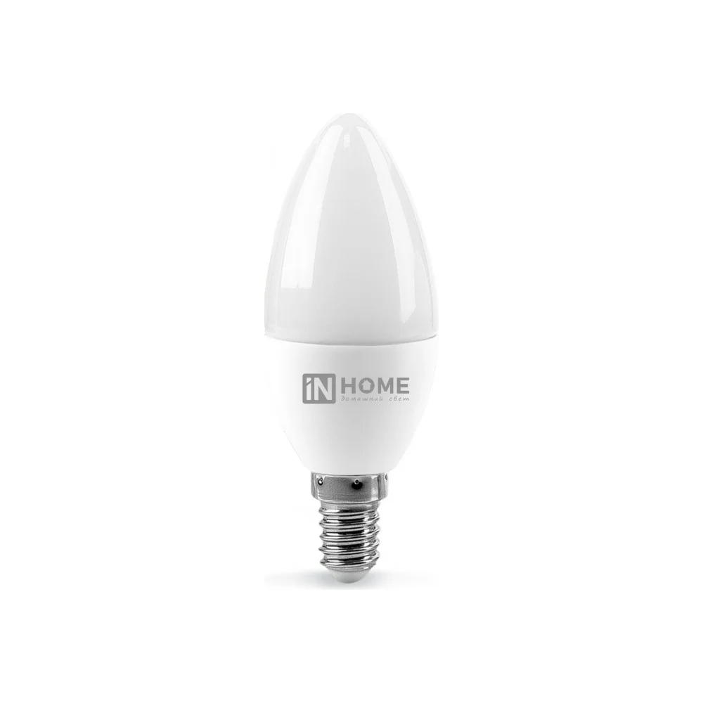Светодиодная лампа IN HOME LED-СВЕЧА-VC 4690612024844