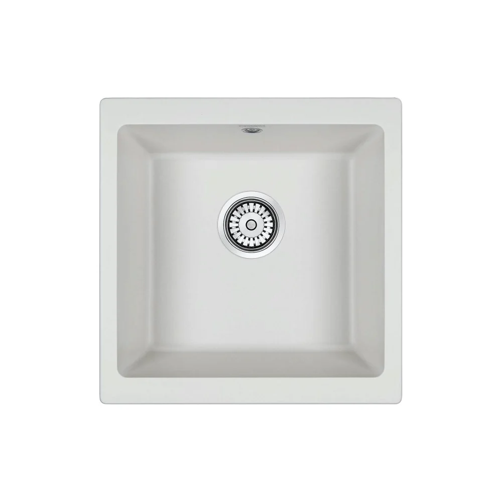 Кварцевая мойка Paulmark BRILON PM104546-WH