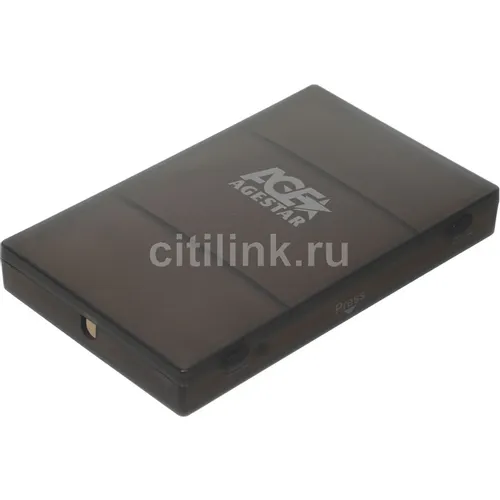 Внешний корпус для HDD/SSD AgeStar SUBCP1, черный