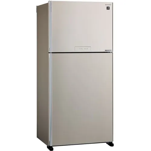Холодильник двухкамерный Sharp SJ-XG60PMBE Hybrid Cooling, инверторный, бежевый
