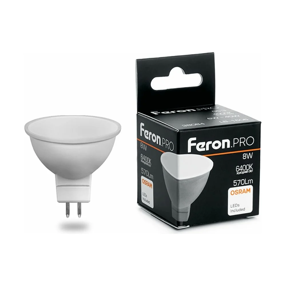 Светодиодная лампа FERON PRO LB-1608 38091