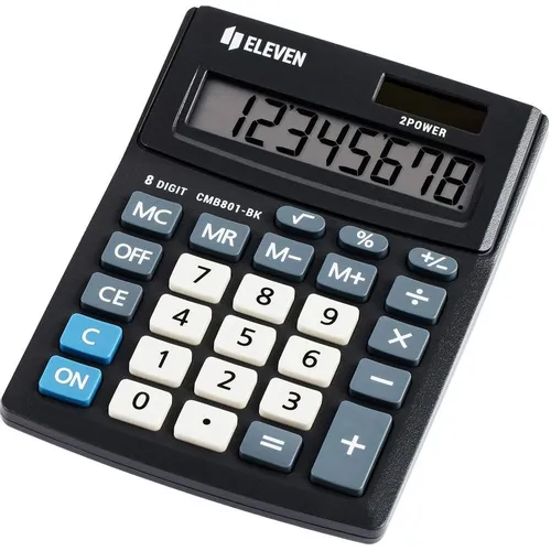 Калькулятор ELEVEN Business Line, CMB801, 8-разрядный, черный