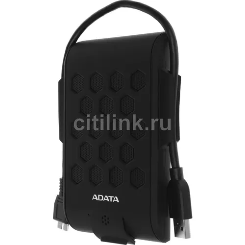 2ТБ Внешний диск HDD A-Data DashDrive Durable HD720, USB 3.0, черный [ahd720-2tu31-cbk]