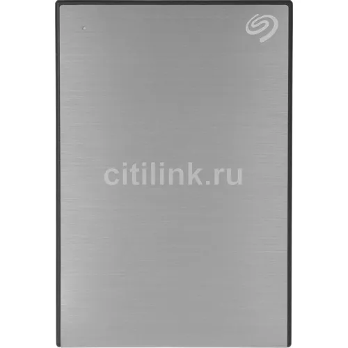 2ТБ Внешний диск HDD Seagate One Touch STKY2000401, USB 3.0, серебристый