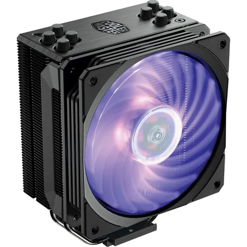 Устройство охлаждения (кулер) Cooler Master Hyper 212, 4-pin, RGB, 120мм, черный, retail [rr-212s-20pc-r1]