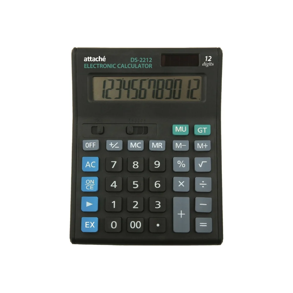 Полноразмерный настольный калькулятор Attache Economy 974205