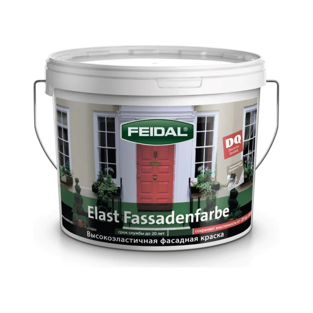 Высокоэластичная краска Feidal Elast Fassadenfarbe 20074