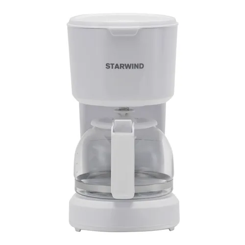 Кофеварка StarWind STD0611, капельная, белый