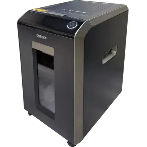 Уничтожитель бумаг Office Kit SA200M1,9х10, с автоподачей, P-5, 1.9х10 мм, 220 лист. одновременно, 40л [ok1910sa200m]