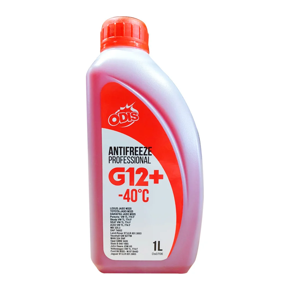 Антифриз ODIS G12+ Antifreeze Professional Red Ds0706