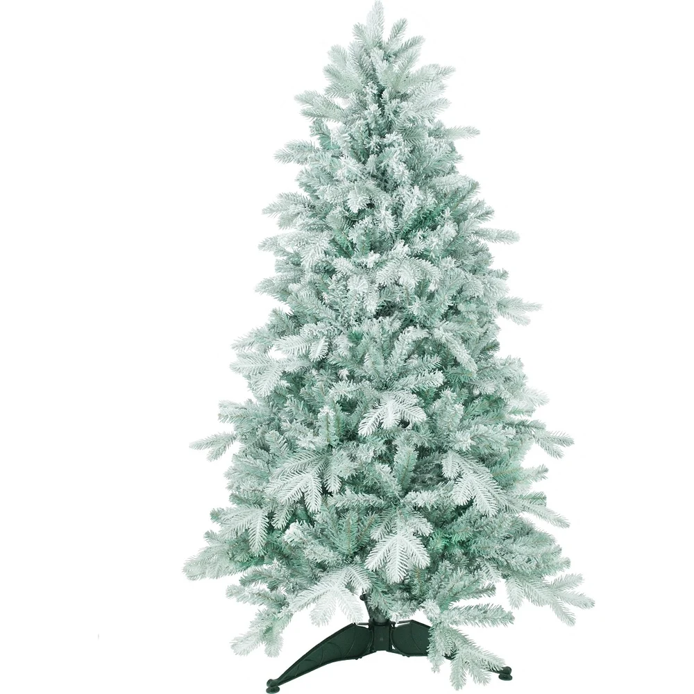 Искусственная ель BEATREES Вега голубая заснеженная 1033915