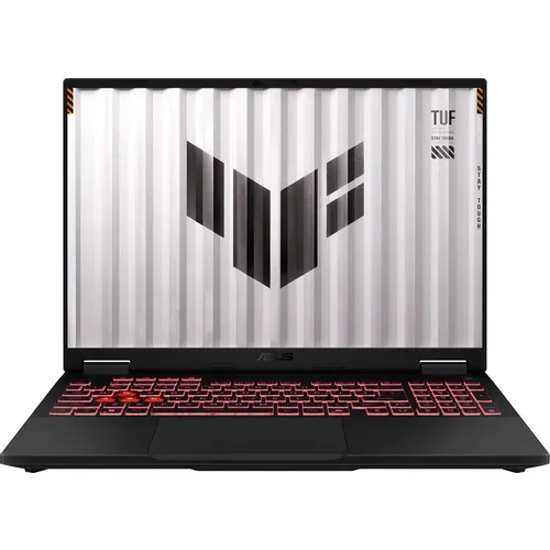 Ноутбук игровой ASUS TUF Gaming A16 FA608UM-RV096, 16", 2025, IPS, AMD Ryzen 7 260 3.8ГГц, 8-ядерный, 16ГБ DDR5, 512ГБ SSD, NVIDIA GeForce RTX 5060 для ноутбуков - 8 ГБ, TGP 115Вт, без операционной системы, серый [_90nr0kv1-m006v0]