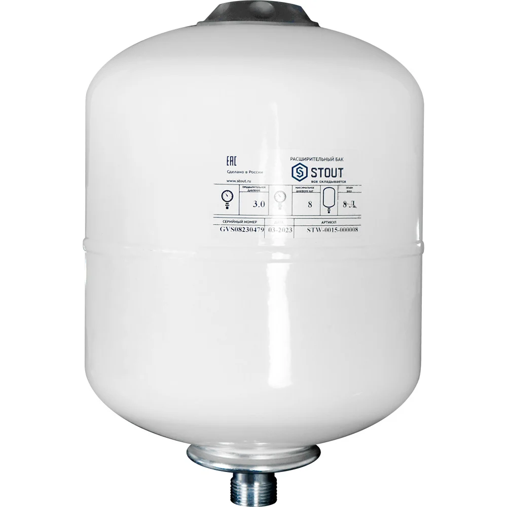 Расширительный бак для гвс STOUT Stw-0015-000008 RG00923CILS5OM