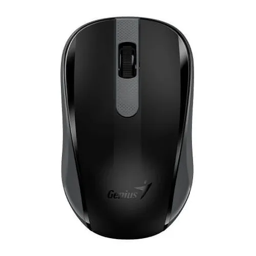Мышь беспроводная Genius NX-8008S, радио, оптическая, USB, 1200dpi, черный и серый [31030028400]