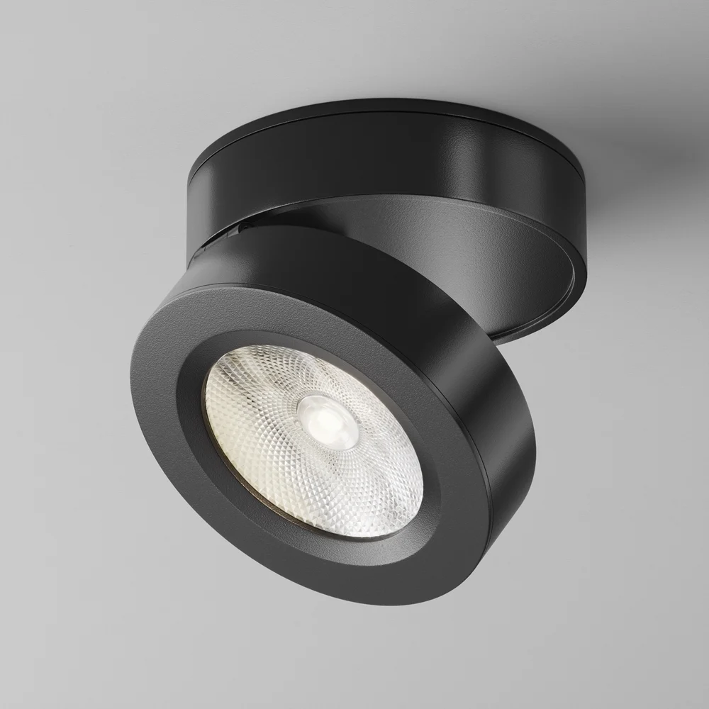 Потолочный светильник MAYTONI Magic LED 12W Алюминий Черный C022CL-12W4K-B-1