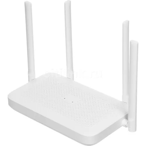 Wi-Fi роутер Xiaomi AX1500 EU, Wi-Fi 6, AX1500, 2.4/5ГГц, 4 WAN/LAN, белый [dvb4412gl]