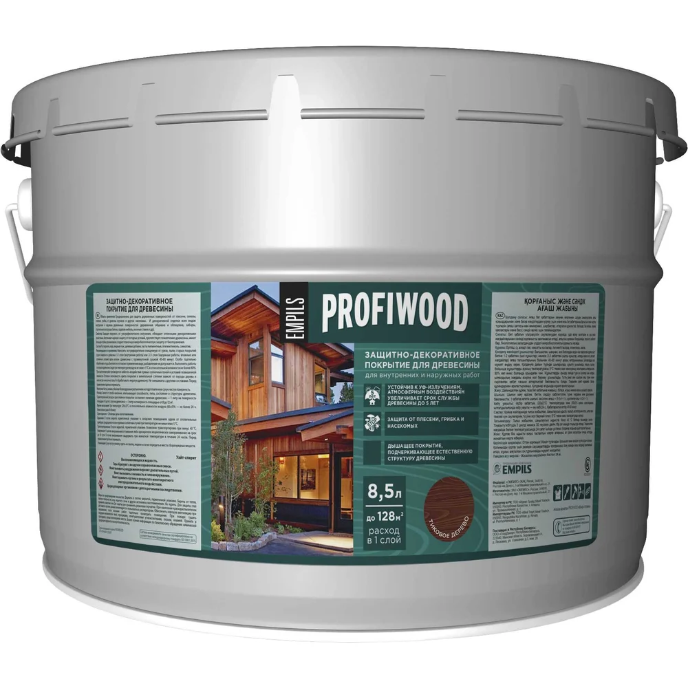 Защитно-декоративное покрытие для древесины Profiwood 75914