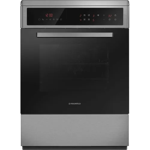 Электрическая плита MAUNFELD MEC611CS10TD, стеклокерамика, серебристый [ка-00018164]