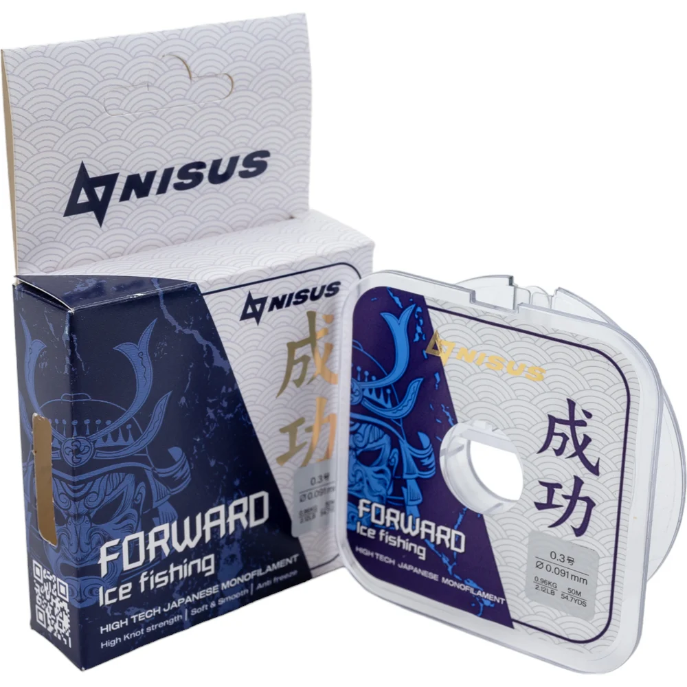 Леска Nisus FORWARD ICE FISHING N-FIF-0.091-50 294947