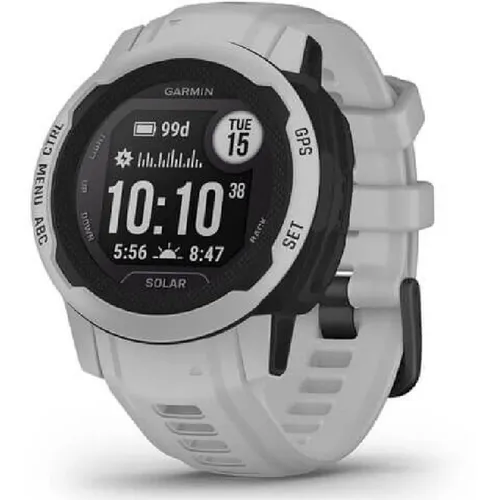 Смарт-часы Garmin Instinct 2 Solar, 40мм, 0.9", серый/черный/серый