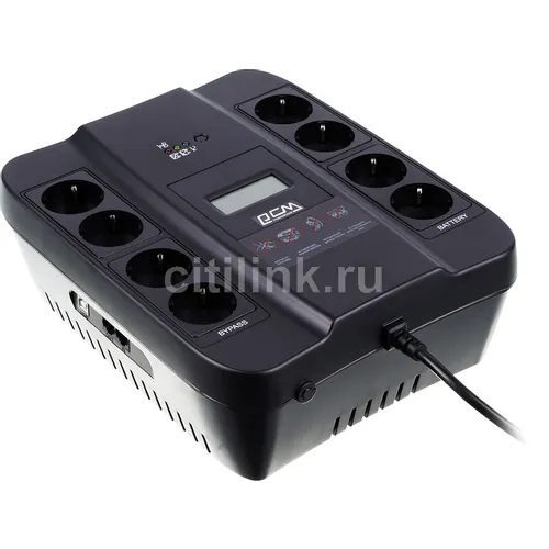 ИБП POWERCOM Spider SPD-1100U LCD, 1100ВA